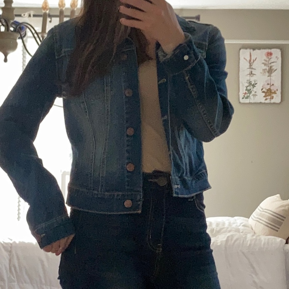 NWOT Jessica Simpson Jean Jacket M